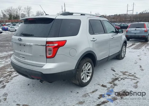 2014 Ford Explorer Xlt z USA, uszkodzony, nr VIN 1FM5K8D89EGB67191